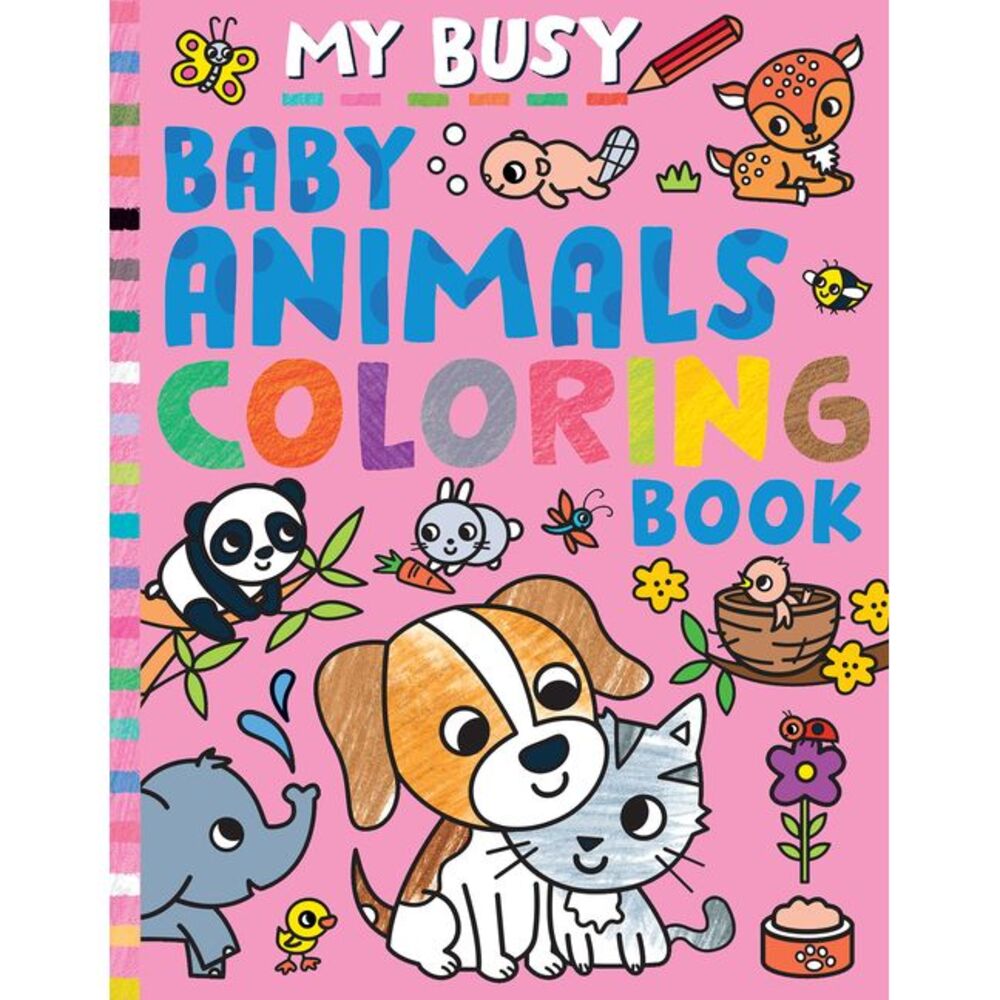 My Busy Baby Animals Coloring Book -- Tiger Tales